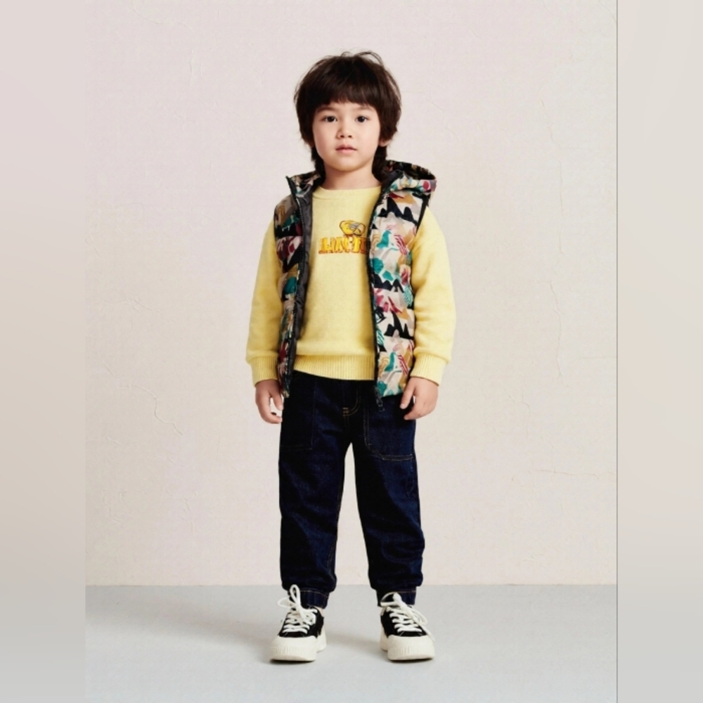 Amazon Essentials Boys and Toddlers' Lightweight Water-Resistant Packable Puffer